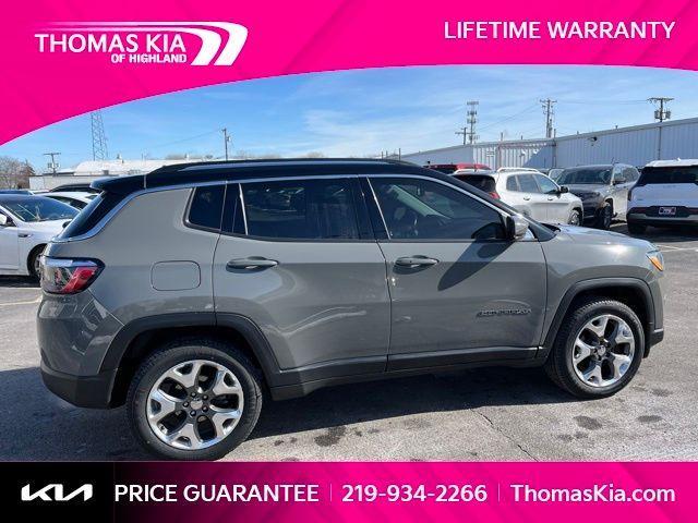 used 2021 Jeep Compass car, priced at $19,692