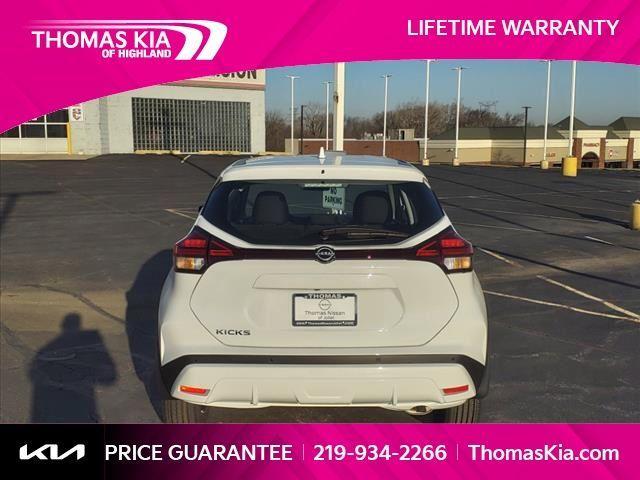 used 2025 Nissan Kicks car, priced at $22,500