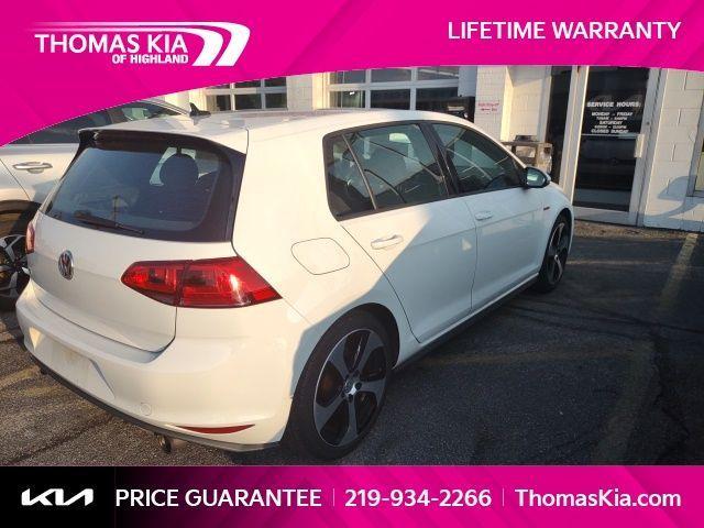used 2017 Volkswagen Golf GTI car, priced at $18,897