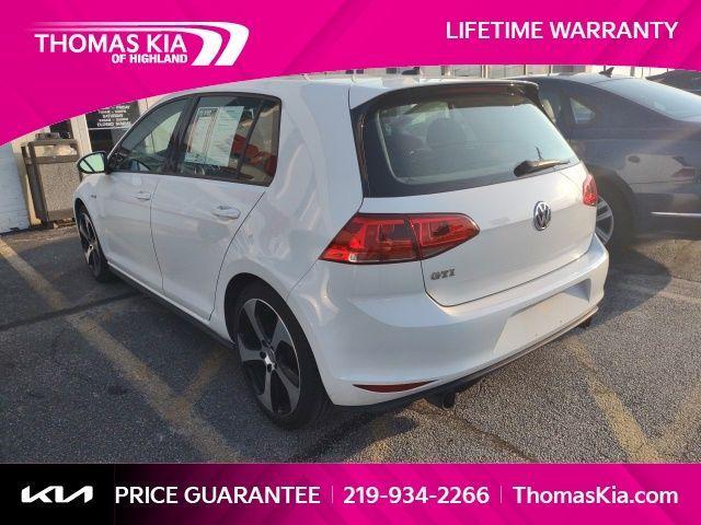 used 2017 Volkswagen Golf GTI car, priced at $18,897
