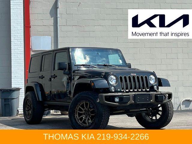 used 2016 Jeep Wrangler Unlimited car, priced at $18,200