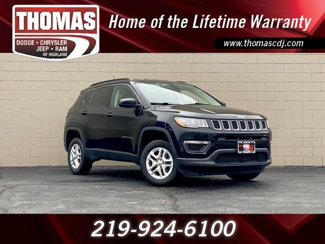 used 2021 Jeep Compass car, priced at $20,222