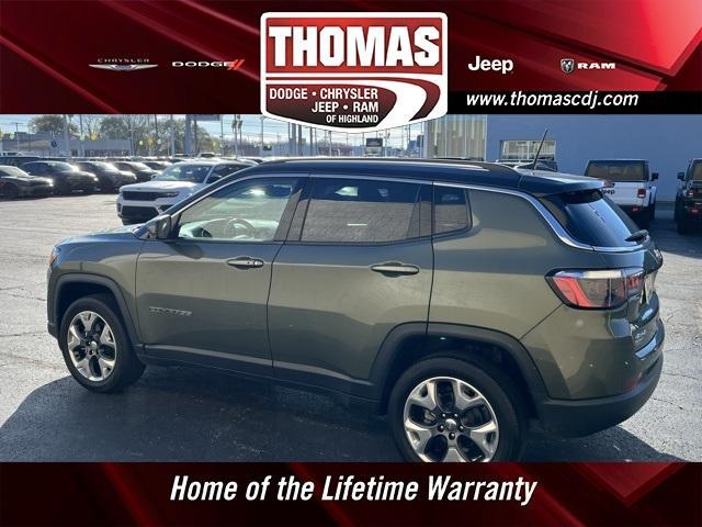 used 2021 Jeep Compass car, priced at $23,500