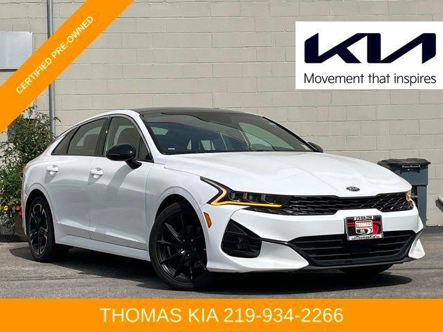 used 2021 Kia K5 car, priced at $19,420