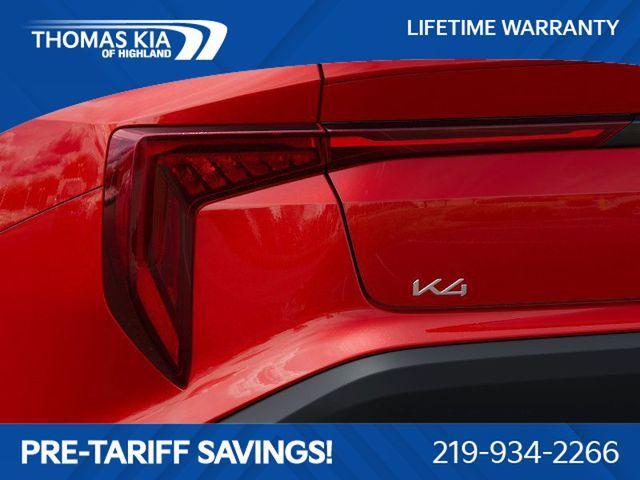 new 2025 Kia K4 car, priced at $23,573