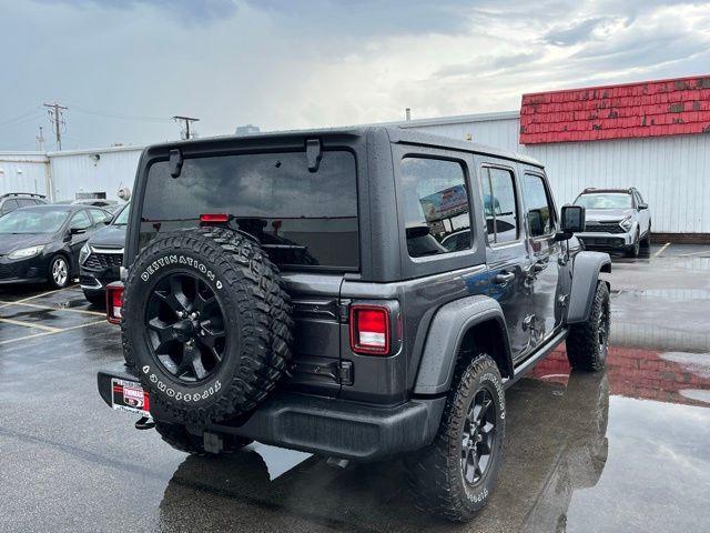 used 2022 Jeep Wrangler Unlimited car, priced at $31,498