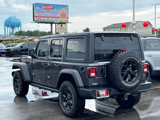 used 2022 Jeep Wrangler Unlimited car, priced at $31,498