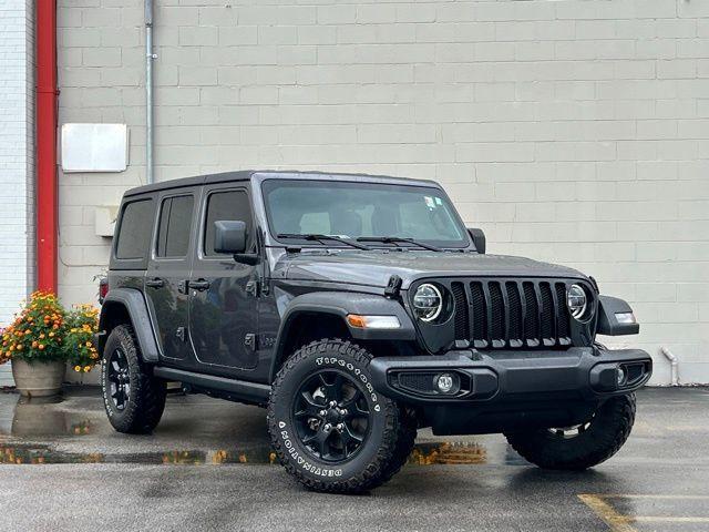 used 2022 Jeep Wrangler Unlimited car, priced at $31,498
