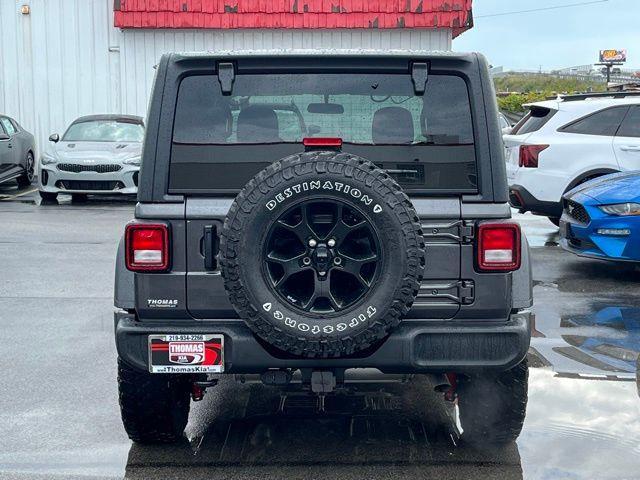 used 2022 Jeep Wrangler Unlimited car, priced at $31,498