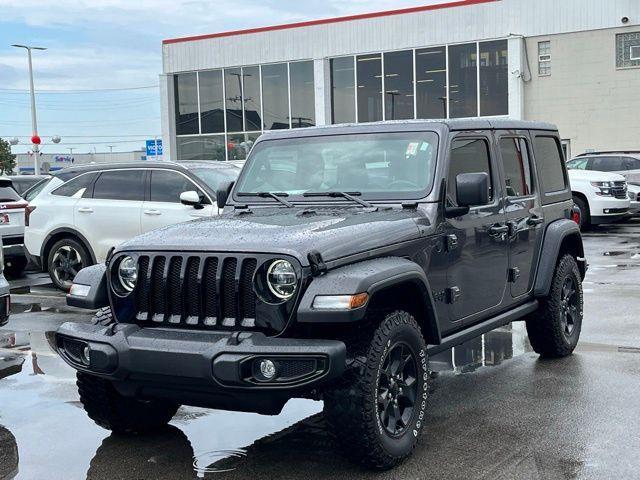 used 2022 Jeep Wrangler Unlimited car, priced at $31,498