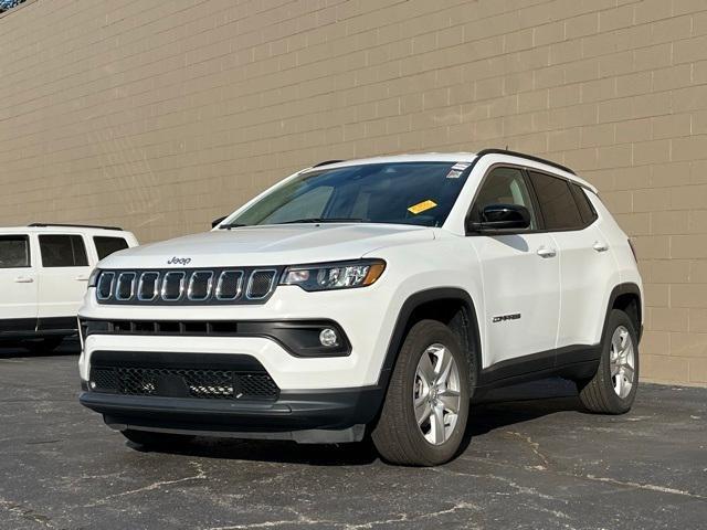 used 2022 Jeep Compass car, priced at $25,500