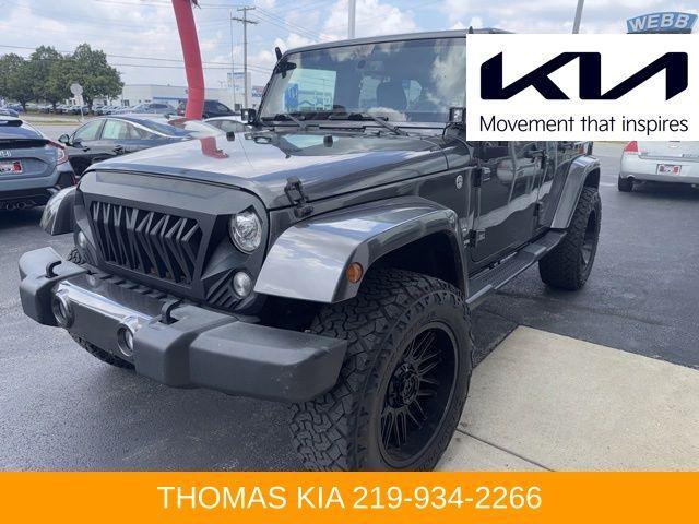used 2017 Jeep Wrangler Unlimited car, priced at $18,767