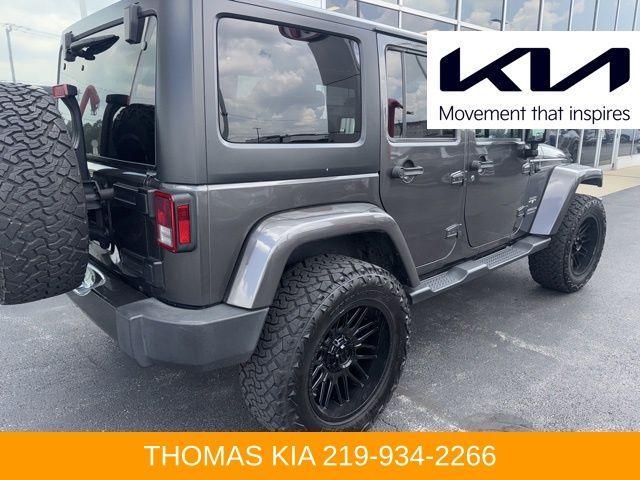 used 2017 Jeep Wrangler Unlimited car, priced at $18,767