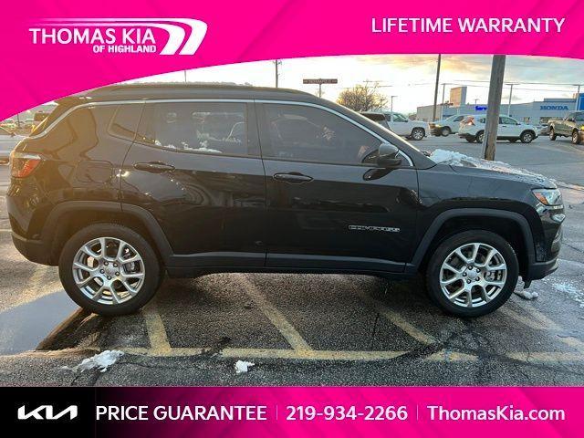 used 2024 Jeep Compass car, priced at $25,500