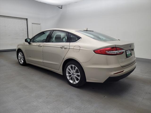 used 2019 Ford Fusion Hybrid car, priced at $20,195