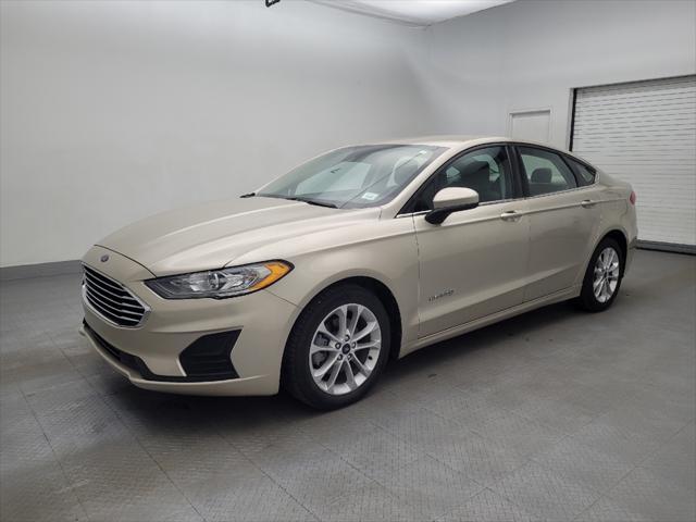 used 2019 Ford Fusion Hybrid car, priced at $20,195