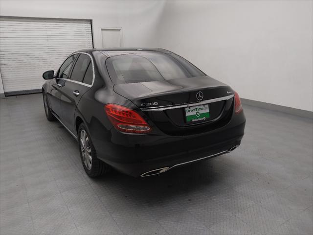 used 2018 Mercedes-Benz C-Class car, priced at $21,995