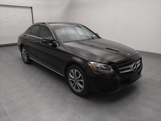 used 2018 Mercedes-Benz C-Class car, priced at $21,995