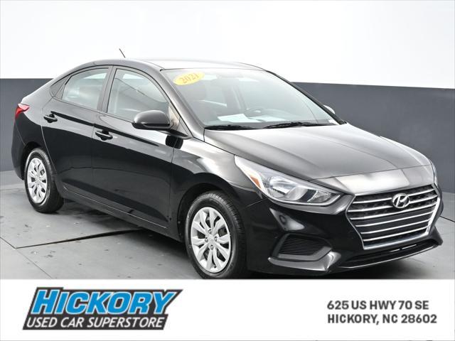 used 2021 Hyundai Accent car, priced at $14,000