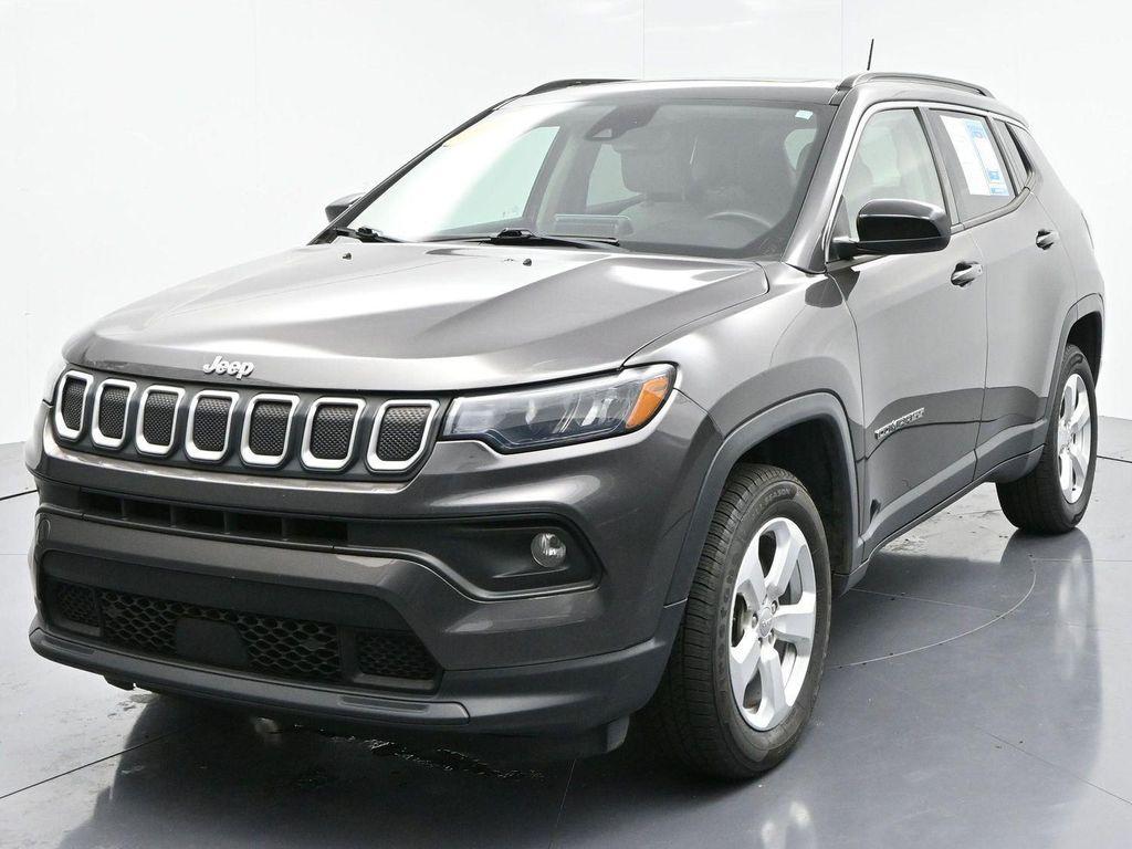 used 2022 Jeep Compass car, priced at $17,500