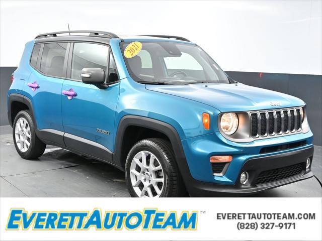 used 2021 Jeep Renegade car, priced at $18,000