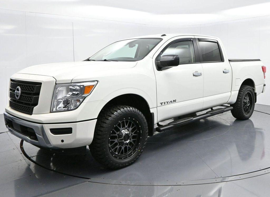 used 2021 Nissan Titan car, priced at $31,500