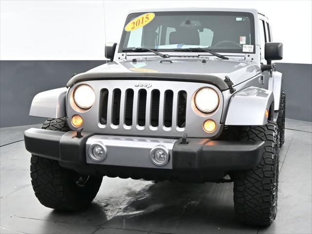 used 2015 Jeep Wrangler Unlimited car, priced at $17,500