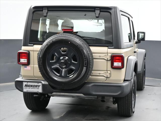 used 2022 Jeep Wrangler car, priced at $27,500