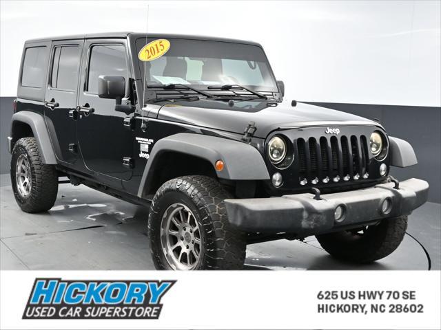 used 2015 Jeep Wrangler Unlimited car