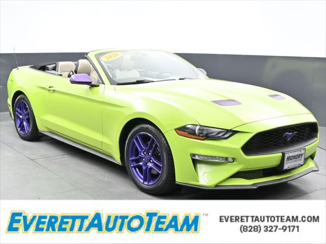 used 2020 Ford Mustang car, priced at $20,000