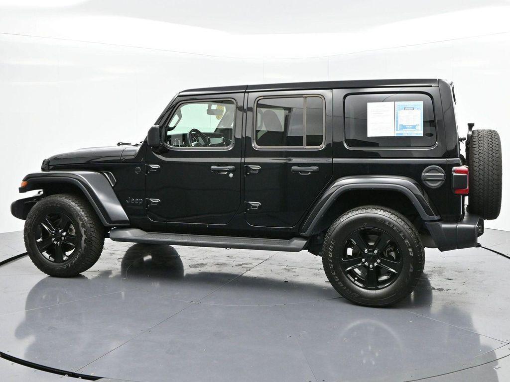 used 2021 Jeep Wrangler Unlimited car, priced at $35,000