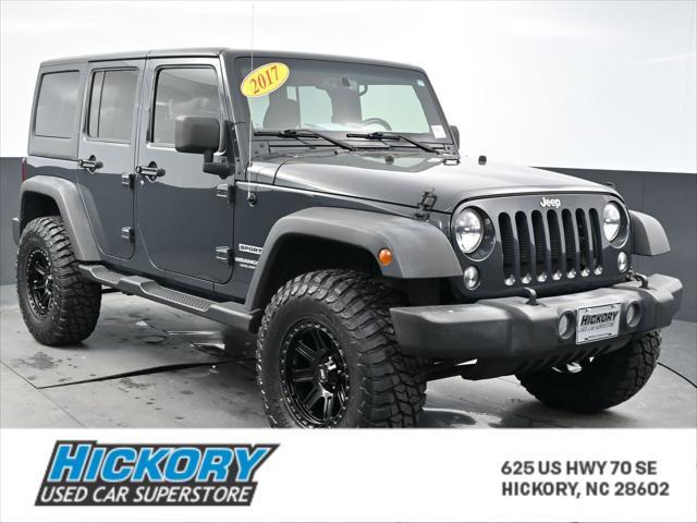 used 2017 Jeep Wrangler Unlimited car, priced at $22,000