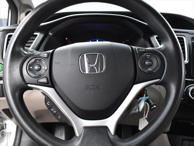 used 2015 Honda Civic car, priced at $13,500