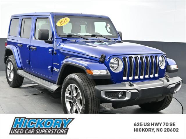 used 2018 Jeep Wrangler Unlimited car, priced at $26,500