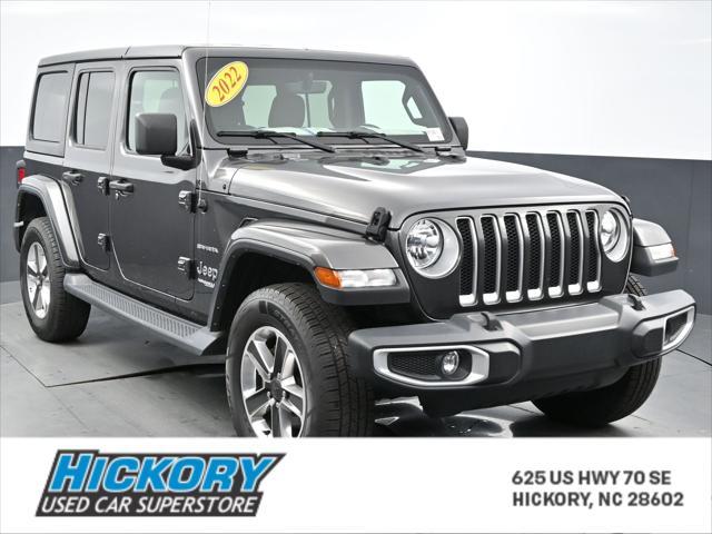 used 2022 Jeep Wrangler Unlimited car, priced at $31,700