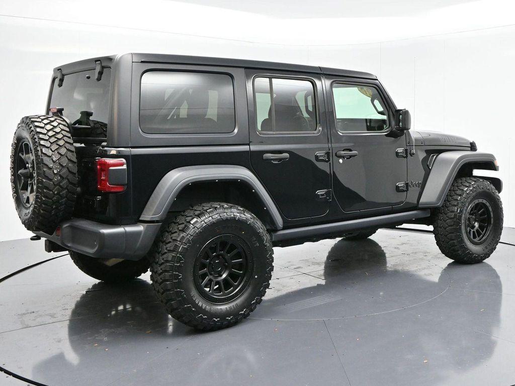 used 2021 Jeep Wrangler car, priced at $33,000
