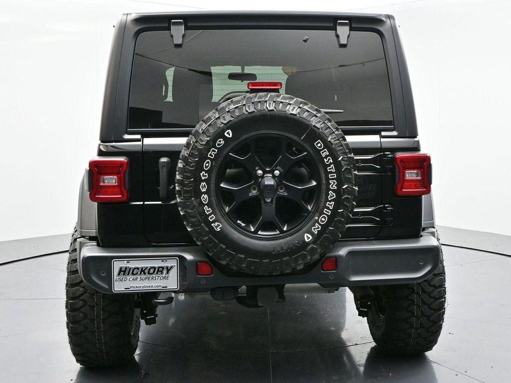 used 2021 Jeep Wrangler car, priced at $33,000