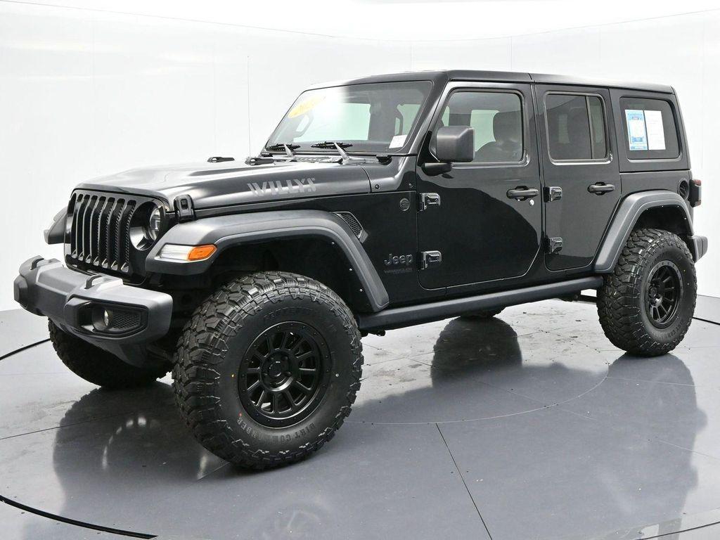 used 2021 Jeep Wrangler car, priced at $33,000