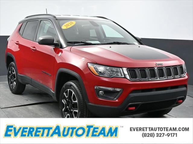 used 2020 Jeep Compass car, priced at $17,500