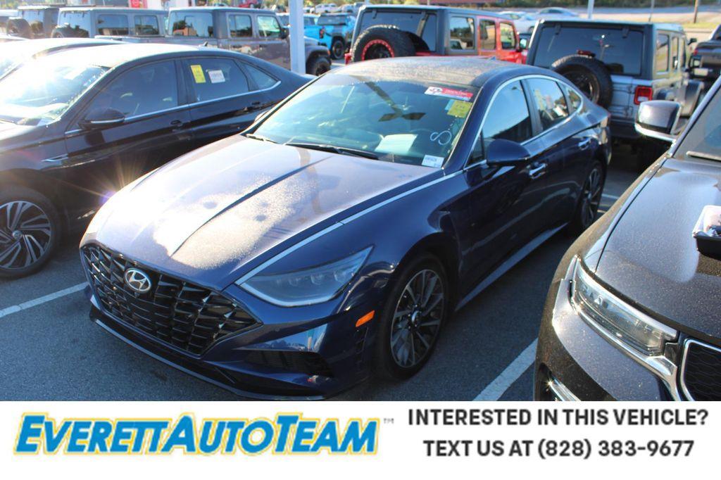 used 2021 Hyundai Sonata car, priced at $19,500