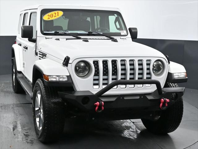 used 2021 Jeep Wrangler Unlimited car, priced at $37,000