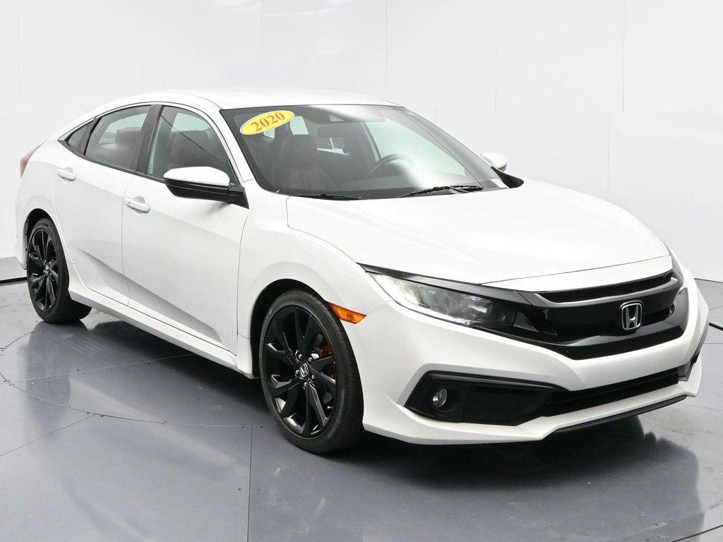 used 2020 Honda Civic car, priced at $21,500