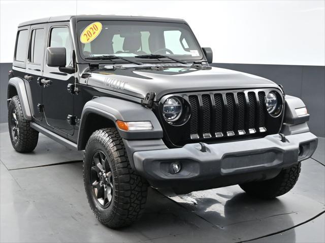 used 2020 Jeep Wrangler Unlimited car, priced at $29,500