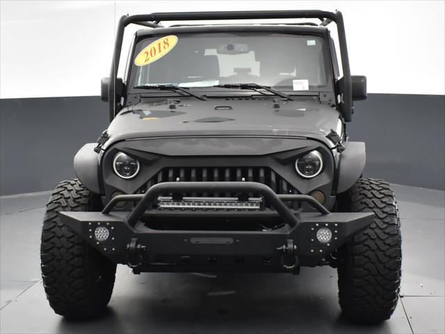 used 2018 Jeep Wrangler JK car, priced at $18,000