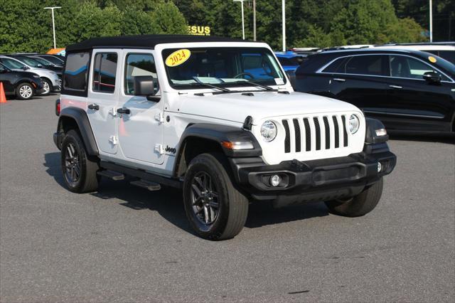 used 2024 Jeep Wrangler car, priced at $33,000