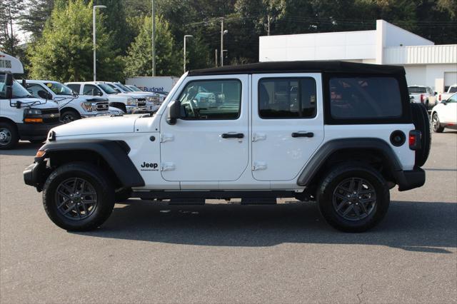 used 2024 Jeep Wrangler car, priced at $33,000