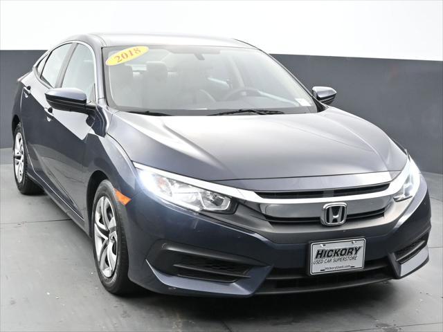 used 2018 Honda Civic car, priced at $16,500