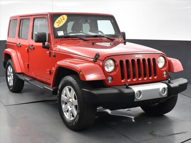 used 2014 Jeep Wrangler Unlimited car, priced at $15,500