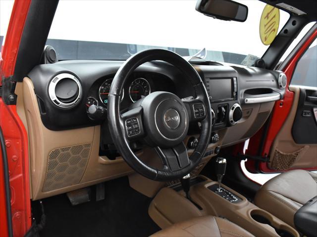 used 2014 Jeep Wrangler Unlimited car, priced at $15,500