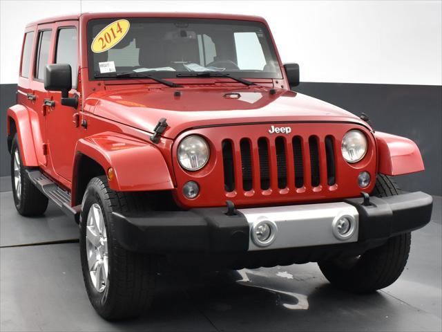 used 2014 Jeep Wrangler Unlimited car, priced at $15,500